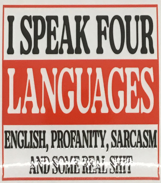 I Speak Four Languages