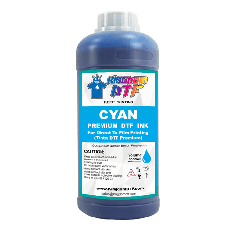 Cyan DTF Ink - Best Direct To Film Ink (DTF ink)